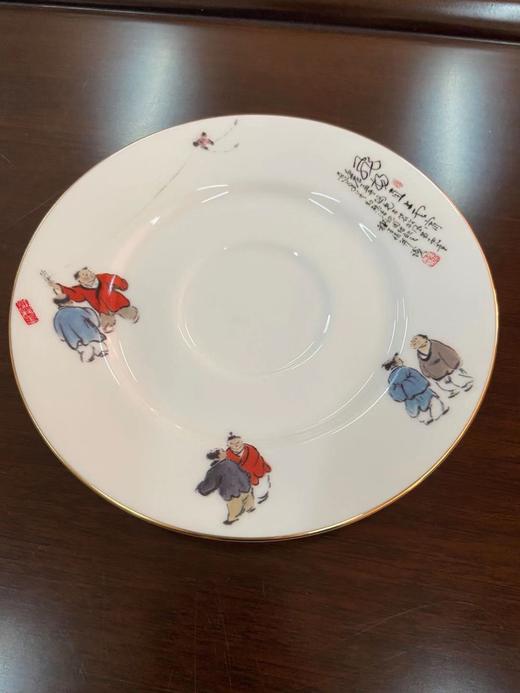 台湾名家丨郑善禧 骨瓷咖啡杯组 商品图1