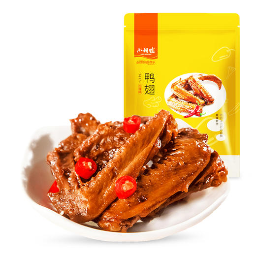 小胡鸭真空袋装 香辣味鸭翅198g*袋 湖北零食小吃 商品图4