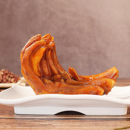小胡鸭 香辣味198g鸭爪 鸭掌 休闲卤味零食 小吃 湖北特产 商品图2