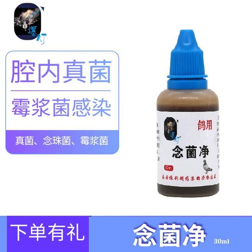 【念菌净】30ml/鸽子药念珠菌真菌薇浆菌/爆灯念菌净（爆灯） 商品图0