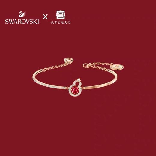 施家奥地利红色水晶福到故宫红色葫芦造型项链手链 商品图1