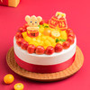 【新年款蛋糕】福气临门蛋糕 萌趣福鼠多财多福，红红火火过新年（松滋） 商品缩略图0