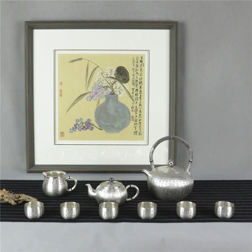 《禅意茗品》银制茶道具5件套（9件套定制） 商品图0