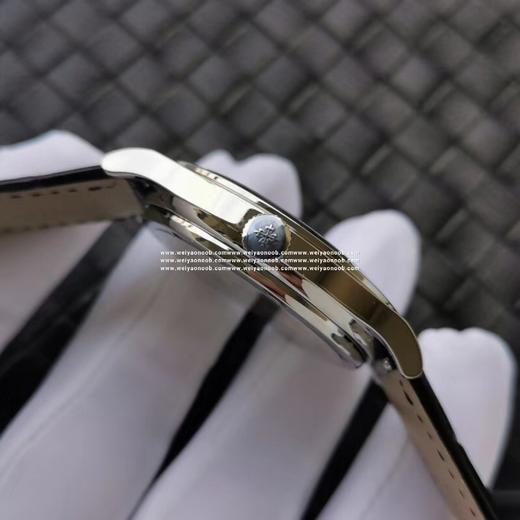 FL百达翡丽古典表系列5089G-062。38.6mm，中性腕表，自动上链机芯，皮表带，透底 商品图6