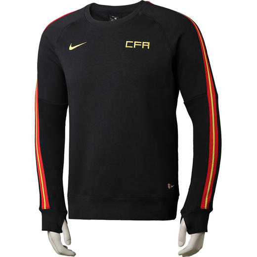 NIKE/耐克 AS CHN M NK 中国队 训练长袖上衣CU2051010 商品图4