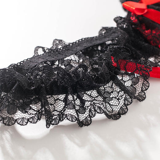 忌平庸情趣内衣性感透明蕾丝丁字裤女士低腰珍珠内裤Transparent sexy g-stringJPY带授权招加盟代理 商品图3