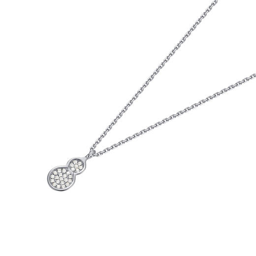 小葫芦纯银项链 商品图2