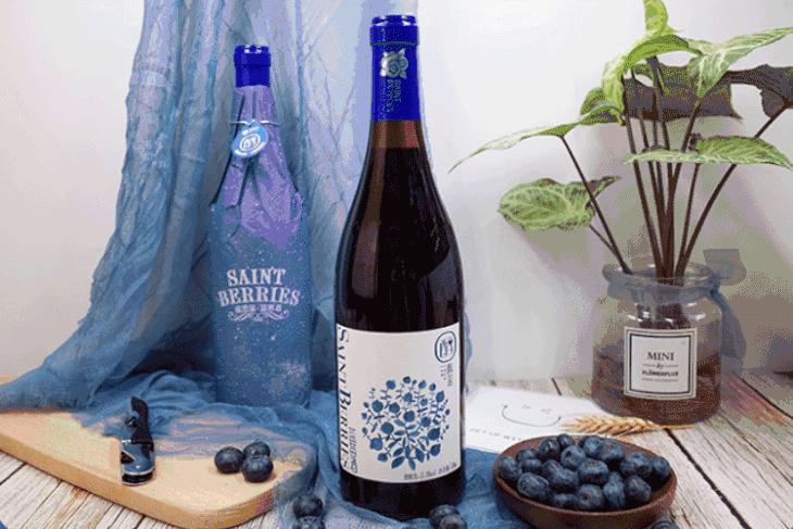 【更换链接】盛堡蓝·醇蓝蓝莓酒 | 1500颗名贵蓝莓酿的"美颜水",馥郁