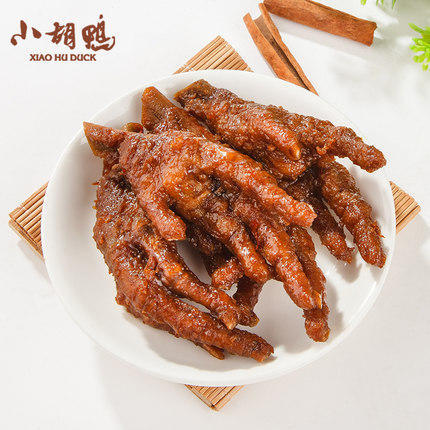 小胡鸭锁鲜虎皮凤爪鸡爪220g盒装卤味食品零食小吃现做