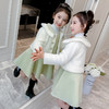 【清仓特价 不退不换】ZCY新款韩版加厚水貂绒公主裙两件套TZF 商品缩略图1