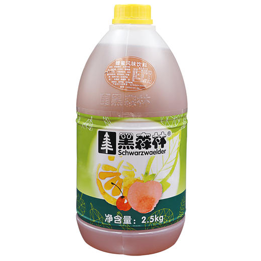 黑森林  蜂蜜浓浆（蜂蜜） 2.5kg*6瓶/件 龙眼蜜 商品图0