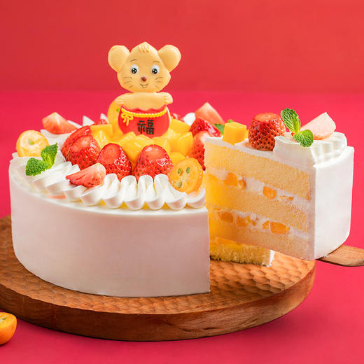 【新年款蛋糕】恭喜发财蛋糕（延安） 商品图2