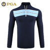 美国PGA 高尔夫服装 男士长袖T恤 秋冬保暖 拉链衣领 比赛同款 商品缩略图1