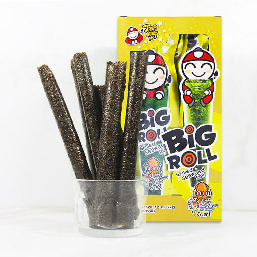 泰国老板仔bigroll香脆海苔墨鱼味27g