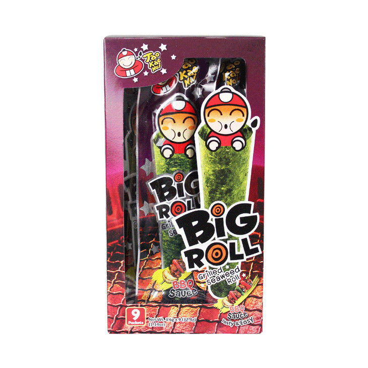 泰国老板仔bigroll香脆海苔烧烤风味27g