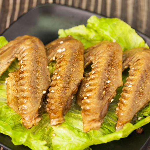 小胡鸭土鸭翅五香味250g卤味零食小吃熟食不辣鸭翅膀湖北特产