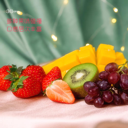许愿天使-鲜果奶油蛋糕，可选1.5磅 商品图3