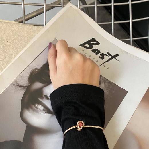 施家奥地利红色水晶福到故宫红色葫芦造型项链手链 商品图10