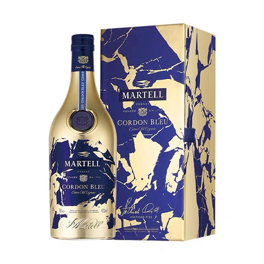 法国Martell干邑马爹利蓝带700ml洋酒2020年艺术限量版 商品图1