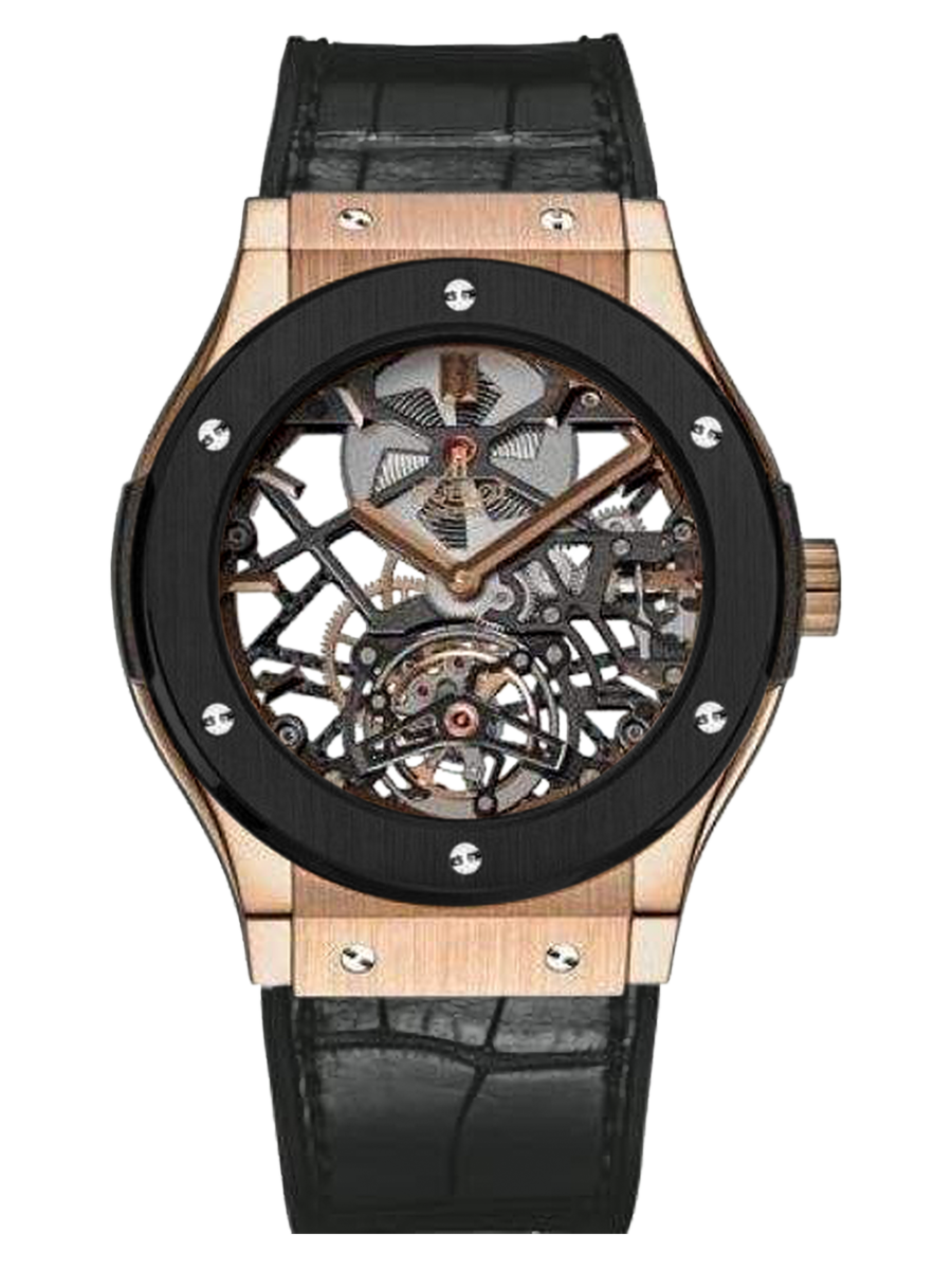 jb宇舶恒宝经典融合classicfusion系列陀飞轮圈口直径42mm外壳直径