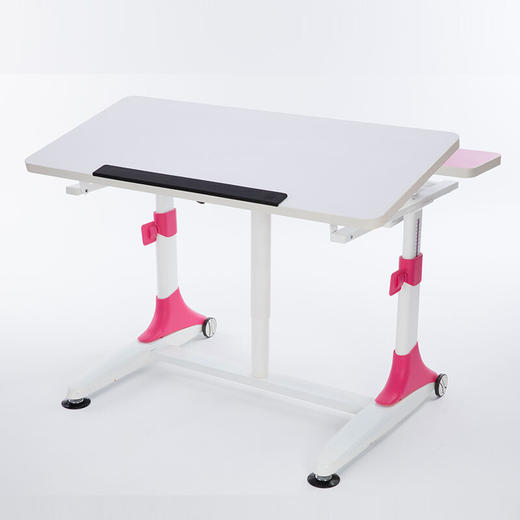 乐同 学士桌 台湾进口儿童学习桌 可升降书桌 学生写字桌 学士桌  WR-T1988 粉红色 商品图3