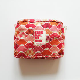 HUGOJIRO化妆包风の花雪顶富士山