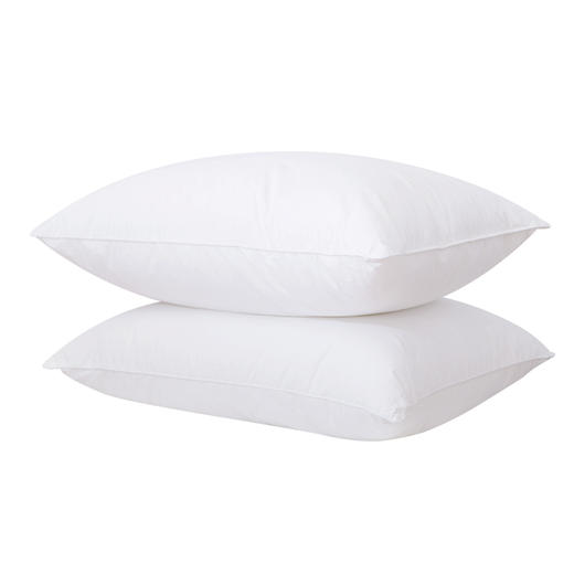 【会员专享】全棉羽丝绒枕 蓬松柔软 高性价比 48*88cm （含枕套）单个装 商品图8