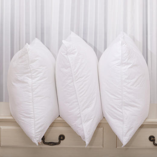 【会员专享】全棉羽丝绒枕 蓬松柔软 高性价比 48*88cm （含枕套）单个装 商品图7
