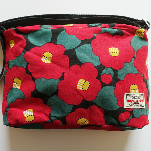 HUGOJIRO中号斜挎包风の花大茶花 商品图4