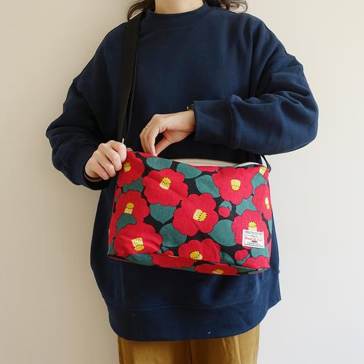 HUGOJIRO中号斜挎包风の花大茶花 商品图2