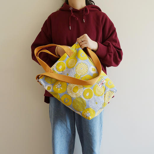 HUJI祤集VertiSling手提斜挎包插画北欧风花朵 商品图2