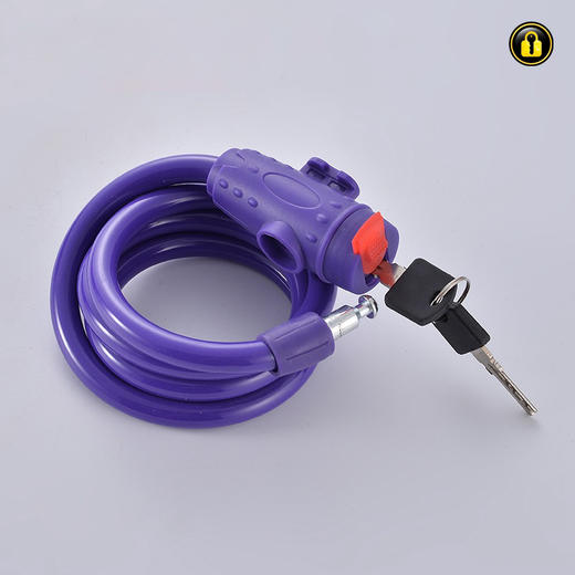 〖A066〗533钢丝防盗锁1米 商品图2