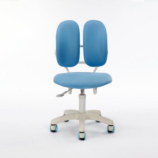 乐同 双背椅 儿童学习椅双背童趣椅可升降人体工学椅护脊椎 WR-218A 粉蓝色 商品图2