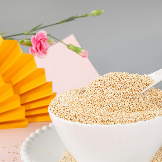 五台山礼麦有机白色台藜麦400g拉链袋装 商品图3