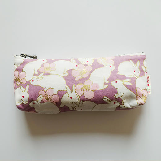 HUJI祤集笔袋风の花兔与花 商品图4
