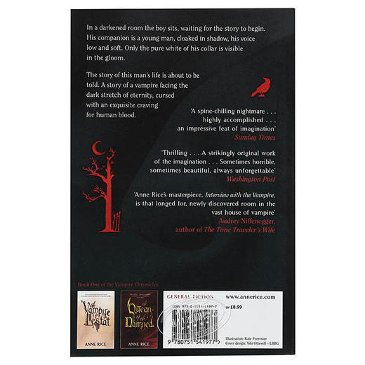 【中商原版】英文原版 Interview with the Vampire夜访吸血鬼 商品图1