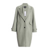 VIMAGE纬漫纪春季新款清新高级纯色单排扣羊毛呢大衣女中长款V1314905 商品缩略图4
