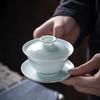永利汇 影青瓷三才茶杯盖碗泡茶碗单个 功夫茶具景德镇陶瓷茶盏 商品缩略图0