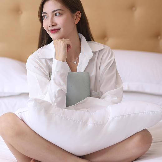 【持久蓬松】维也纳 超柔羽丝棉枕 羽丝棉内料 （单个装） 商品图1