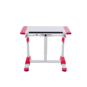 乐同 幼幼桌童年椅 台湾原装进口 儿童学习桌椅套装 可升降学生桌书 桌椅套装家用写字实木课桌 粉红色桌子+椅子