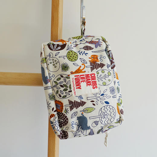 HUGOJIRO化妆包插画小小森林 商品图1