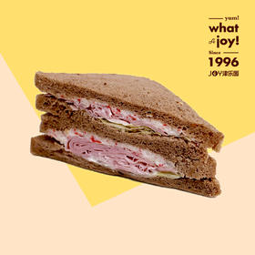 杂粮火腿蟹味沙拉三明治