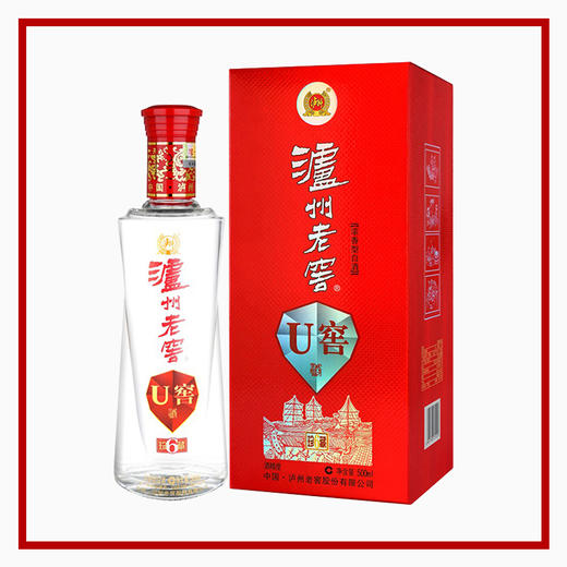 泸州老窖股份U窖珍藏6 52度 500ml/瓶【抵用券专区】 商品图0