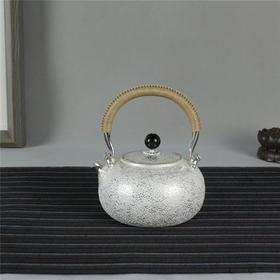 《雪影寻香》纯手作散打纹银壶（定）