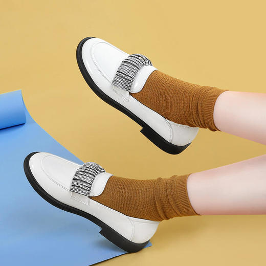 MO-9516春季新款时尚百搭小英伦风单鞋 商品图2