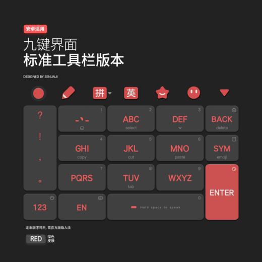 《Write》为码字而生的功能型极简皮肤 百度输入法 商品图7