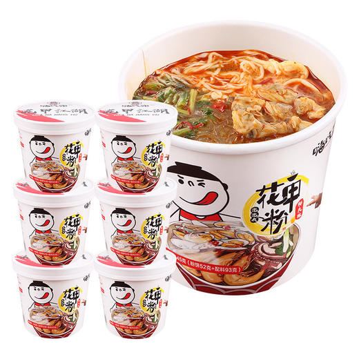 【1箱|酸辣粉/花甲粉】嗨吃家6桶/箱 商品图7
