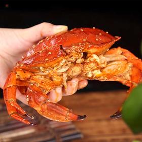 【智利面包蟹】全母蟹，350g/只/盒，即食面包蟹，蟹肉和蟹膏都十分饱满
