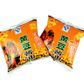 味莼园黄豆酱油438ml/包