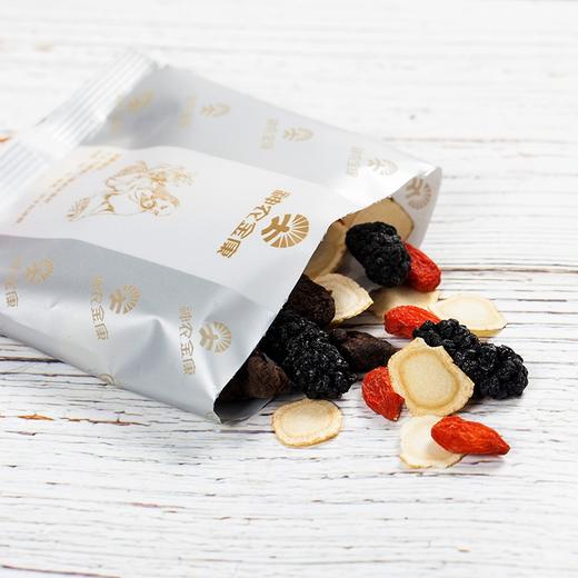 神农金康 人参黄精黑枸杞桑葚茶五宝茶600g/盒 原生态真滋补 喝护家人健康 商品图5